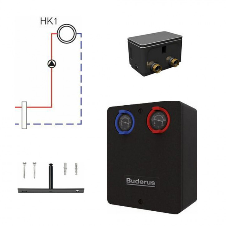 Buderus Heizkreissets Logaplus Paket WE 1-20 Erweiterungssets HS/HSM Pumpengruppen WE 1