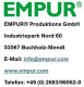 Hersteller: Empur (Lieferung durch Buderus)