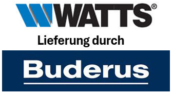Watts Lieferung durch Buderus